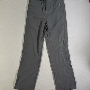 Vintage Nike Track Pants Womens Size XL Gray Y2K Gym Workout Track Pants